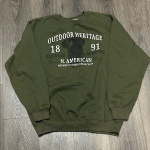 Saddlebred Green Black Lab Men’s Sweatshirt